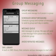 Smart Messenger with Self Reminders screenshot 9