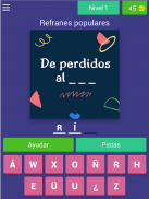 ALL QUIZ: refranes españoles screenshot 9
