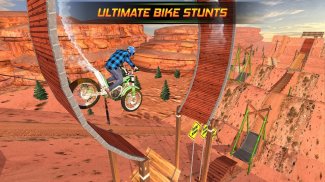 Sepeda Kekerdilan Balap Gratis - Bike Stunts Race screenshot 0