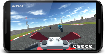 Racing bike rivals - real 3D r screenshot 4
