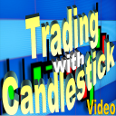 Trading with Candlestick Chart Icon