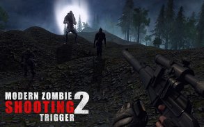 Modern Zombie Tiro Trigger: Alvo Dead 2 screenshot 1