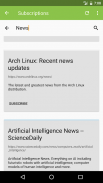 SwipeNews - RSS & News Reader screenshot 6