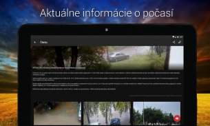 iMeteo.sk Počasie & iRadar screenshot 10