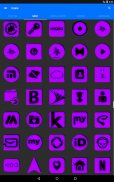 Purple and Black Icon Pack Free screenshot 2