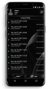 Dialer MetalGate Black theme screenshot 5