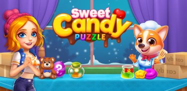 Süßes Süßigkeit-Puzzlespiel screenshot 2