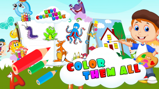 Coloring Animals - Kids Learning Game 3D screenshot 3