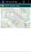 Singapore MRT und LRT Karte screenshot 1