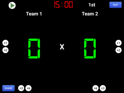 Papan Skor Virtual - Bola basket, sepak bola dll. screenshot 6