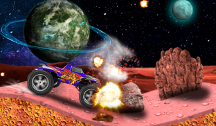 Mad Evil Monster Car screenshot 8