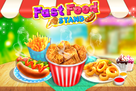 Fast Food Stand - Fried Foods screenshot 0