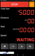 TAXImet - GPS taximeter screenshot 0