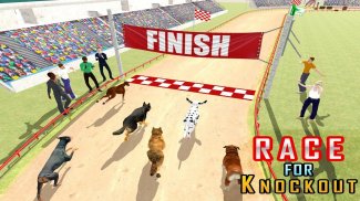 สุนัขแข่งวิบากและกระโดด 3D ซิม screenshot 14