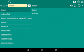 Deutsch Englisch Wörterbuch screenshot 4