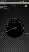 GPS의 속도계 및 손전등 - GPS Speed app screenshot 1