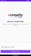 Leegality Helper screenshot 1