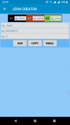 Json Creator screenshot 1