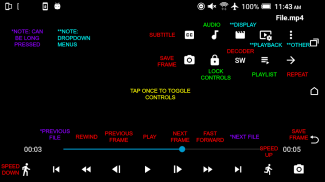 Precise Frame mpv Video Player screenshot 0