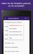 Today's Rap Music Ringtones - Musik Klingeltöne screenshot 5