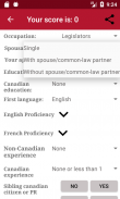 Express Entry CRS Calculator for Canadian PR screenshot 3