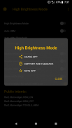 High Brightness Mode Widget screenshot 5