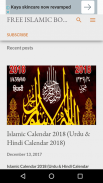 🥇 📆 Islamic Calendar 2018(Urdu & Hindi Calendar) screenshot 5