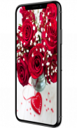 Red Rose Flower Lock Screen, Red Rose wallpapers screenshot 3