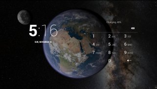 Earth & Moon in HD Gyro 3D Parallax Live Wallpaper screenshot 4