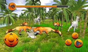 จริงจำลองสุนัขจิ้งจอกป่า 3D: เกมตระกูล screenshot 3
