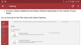 Learn MS Access screenshot 8