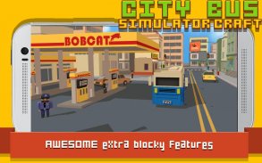 City Bus Simulator Craft screenshot 6