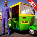 Tuk Tuk Indian Rickshaw Auto Driver 2021-Simulator Icon