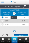 Euskotren APP screenshot 2