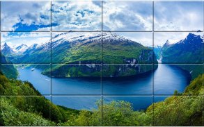 Tile puzzle - Landscapes screenshot 5