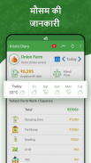 कृषी डायरी: पीक खाती, बाजार भा screenshot 1