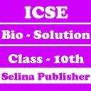 ICSE Class 10 Biology Solution Selina Publisher Icon