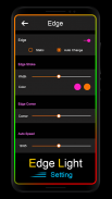 Edge lighting Notification : Rounded Corners App screenshot 0