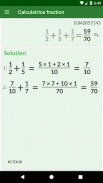 Calculateur de fractions screenshot 2