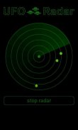 UFO radar Simulazione screenshot 2