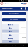 Welding positions (ISO 6947) screenshot 1