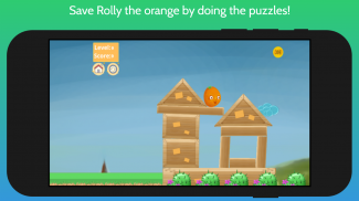 Orange Roll : Puzzle Story screenshot 2