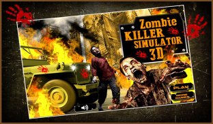 zombi shooter simülatörü 3D screenshot 0