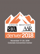 SBL & AAR 2018 Annual Meetings screenshot 4