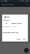 Tuition Manager screenshot 2