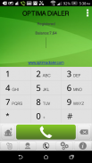 Optima Mobile Dialer screenshot 1