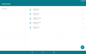 RaspController screenshot 2