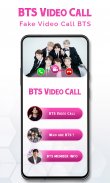 BTS Video Call - Call and Chat screenshot 1