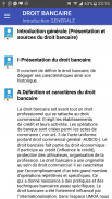 Droit Bancaire screenshot 2