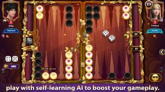 Cafe Backgammon: Board Game screenshot 2